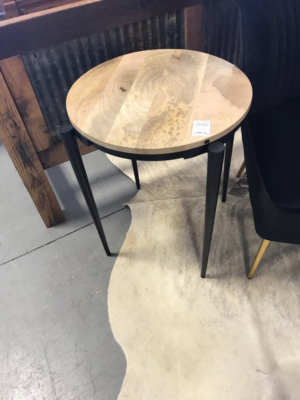 Florence Natural Wood End Table