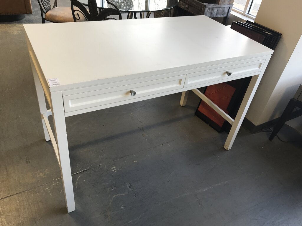 White Standing Desk