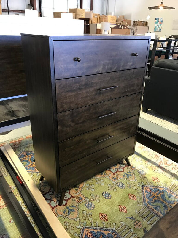 MCM Dark Walnut Chest of Drawers