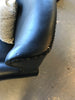 Lucas Vegan Leather Armchair-Black (AS-IS: TEAR)