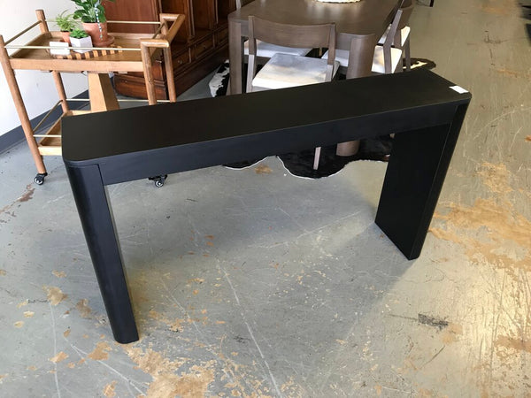 Black Console Table 32" H