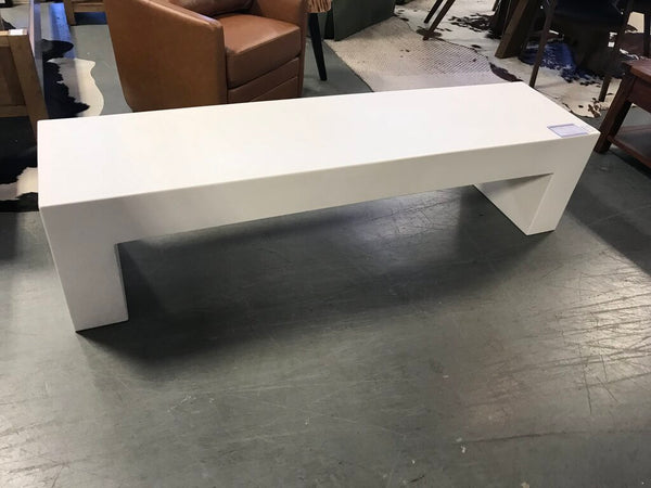 Vignelli Bench - White / Large: 72 in width