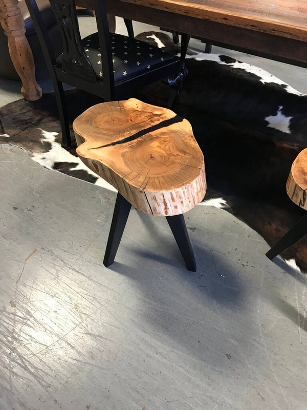 Live Edge Elm Cookie End Table