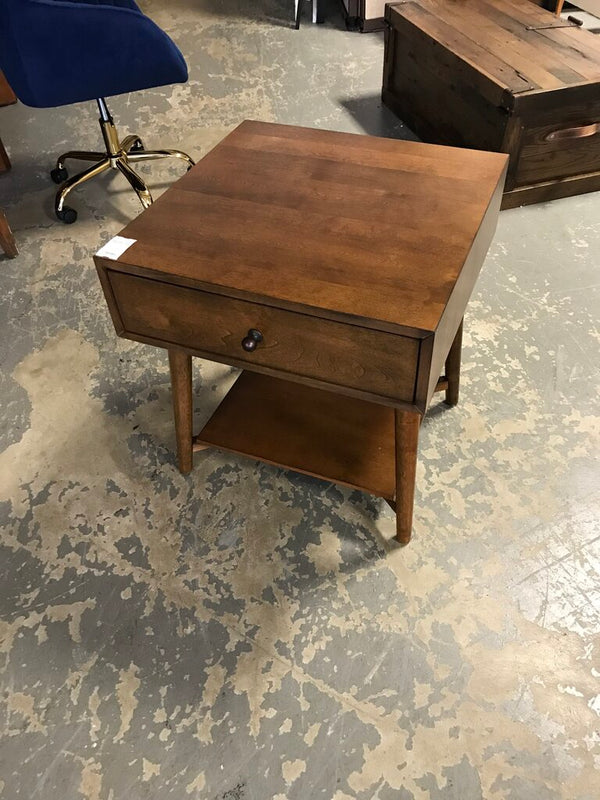 MCM Cinnamon End Table