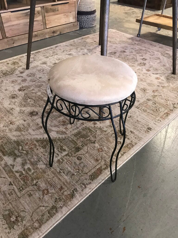 Metal Vanity Stool