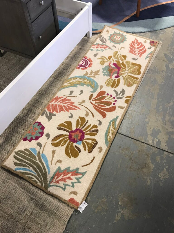 2x6 Multicolor Floral Runner Safavieh