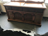 Vintage Mansvox maple Stereo Cabinet (As-Is)