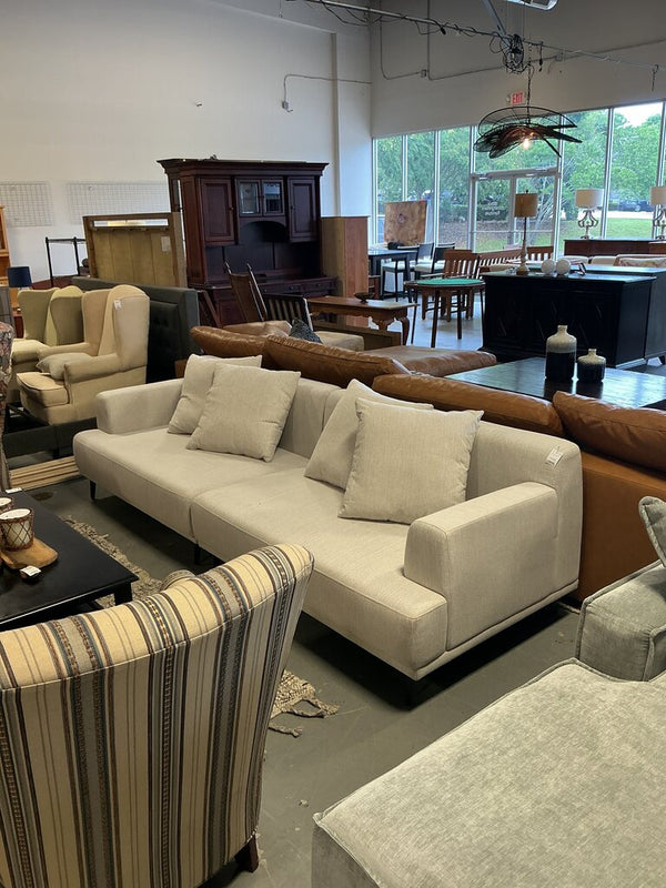 Reve Four-Seat Sofa (Cotton And Linen)