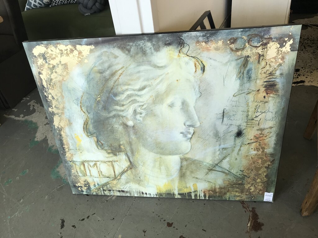 Roman Painting / Print with Gold Leaf
