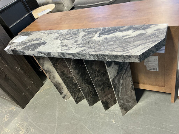 Braden Marble Console Table (As-Is/Chips)