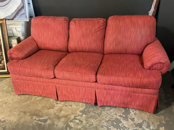Red 3 Cushion Sofa