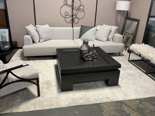 Exquisite Rugs - Koda Area Rug Grey & White (Bamboo & Silk) 9' x 12'
