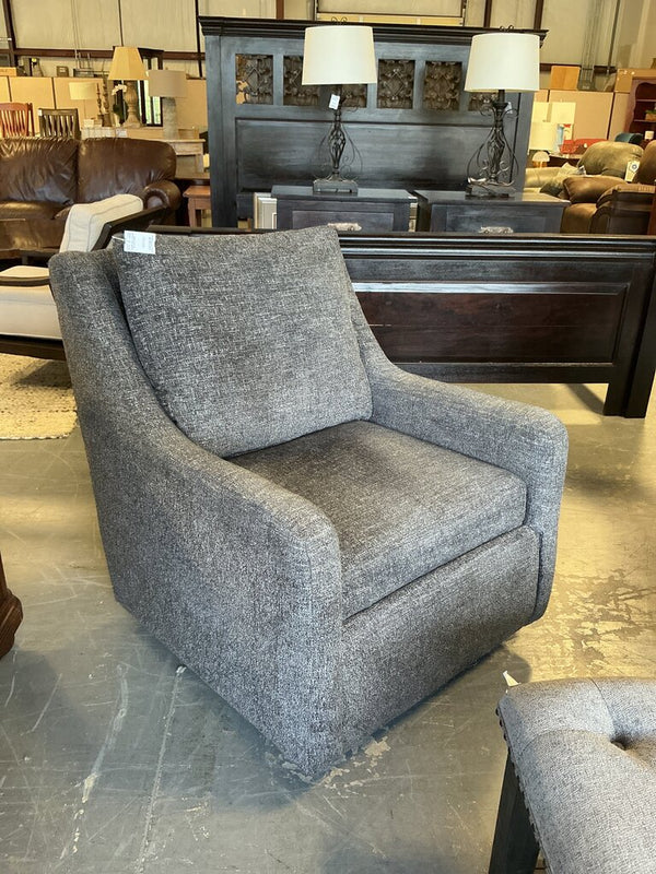 Grey Swivel Rocker/Glider