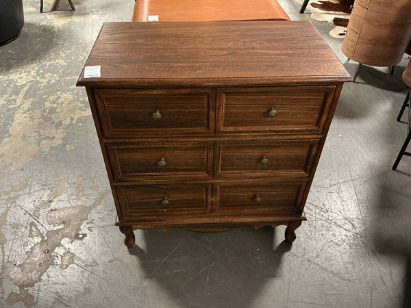 Hippe 32"Tall 3 - Drawer Nightstand-Walnut (As-Is)
