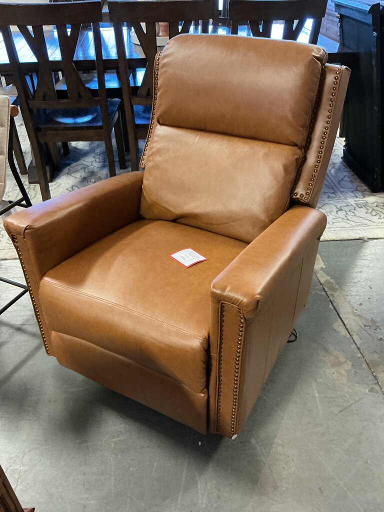 Tobias Swivel And Rocker Power Recliner- Camel