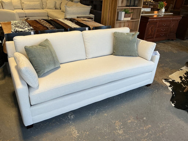 Izzie Sofa- Emma Natural (8617) (Coil Cushion Upgrade/ Feather Pillows)