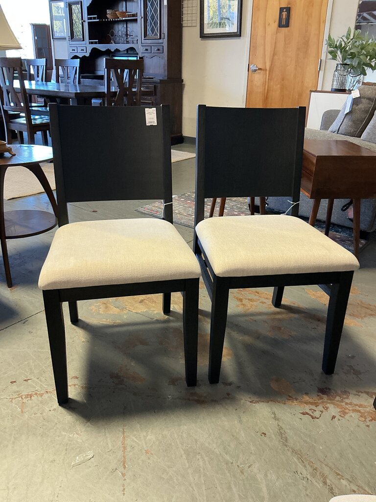 Boho Dining Chair- Black (Pair)