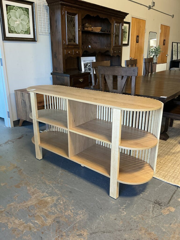 Slatted Shelf 61"- Natural