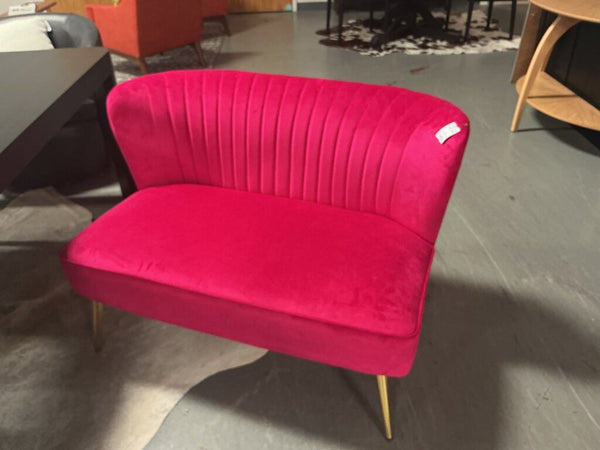Monica Loveseat-FUCHSIA