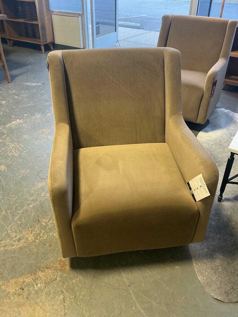 Swivel / Glider Accent Chair - Camel