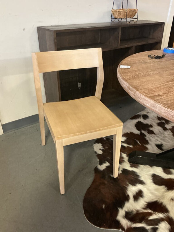 Curve Back Dining Chair- Natural (Pair)