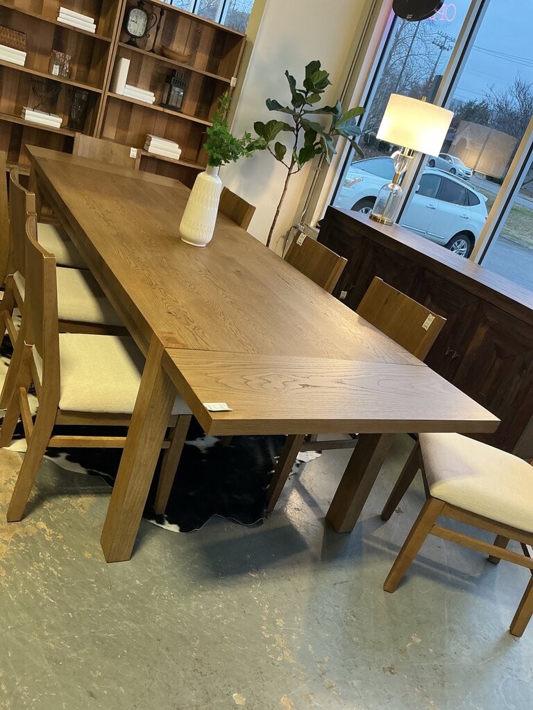 Boho Dining Table- Prairie Oak