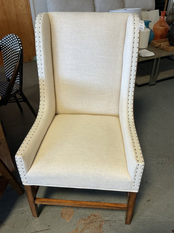 Uttermost Dalma Linen Wing Chair
