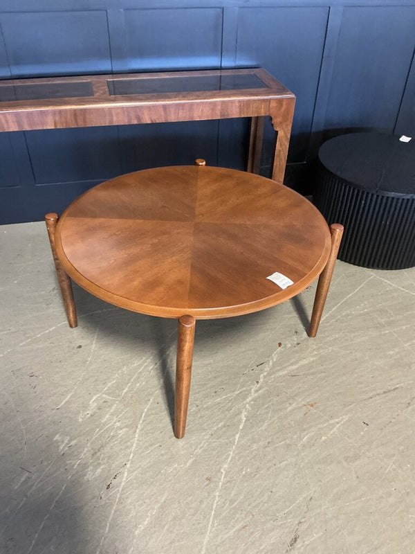 Round MCM Style Coffee Table (Cinnamon)