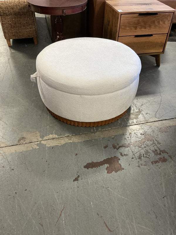 Reverie Ottoman Flip Top -IVORY