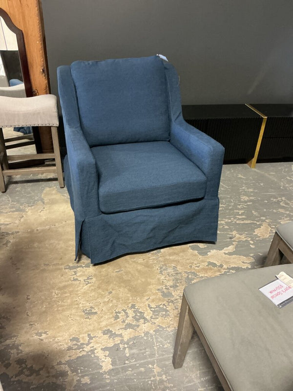 Stan Swivel Chair- Navy