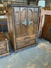 Vintage Dark Wood Bachelors Chest (As-Is)