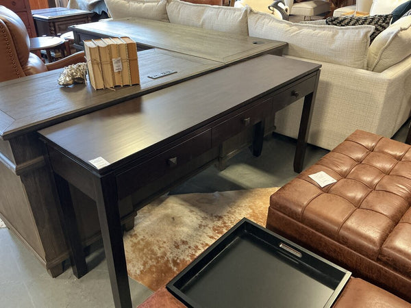 Cosmopolitan Sofa Table- Mahogany Brown