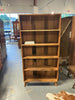 Amish Reclaimed Contemporary Bookcase- Medium Stain