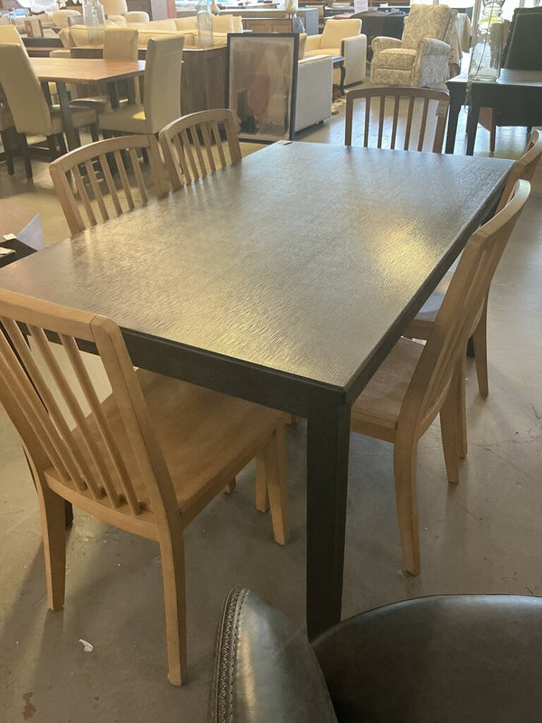 Poly Wood Black Dining Table