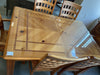 Pine Dining Table with 6 Chairs