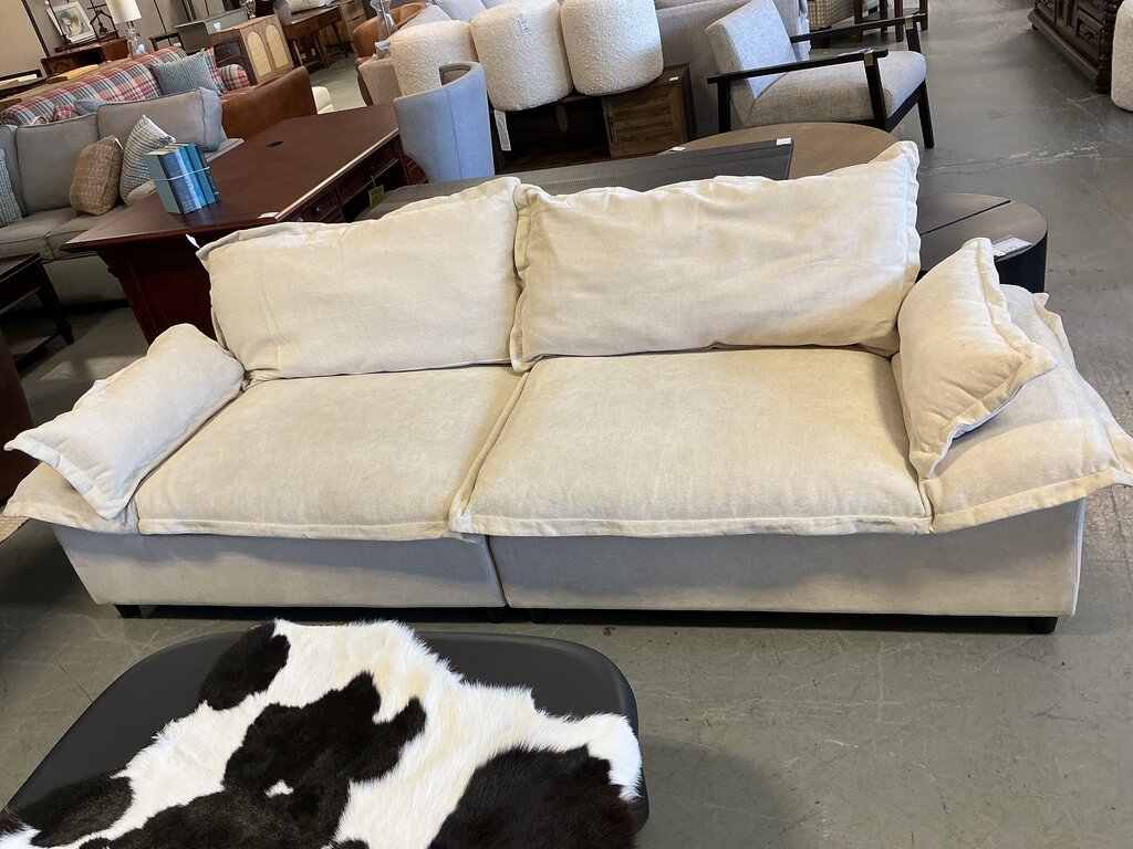 Silvia 102"Wide Sofa-Beige