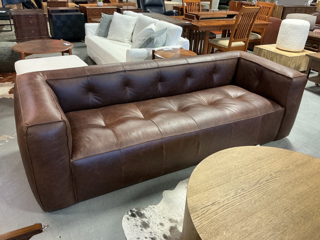 Poly & Bark Capa Sofa - Chocolate Brown
