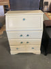 Cream Secretary w/ Ceramic Knobs