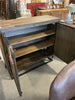 Dark Wood 2 Door Accent Cabinet
