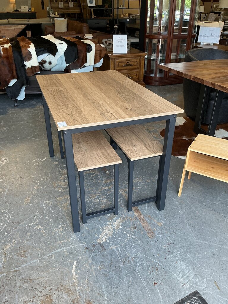Table & 2 Benches
