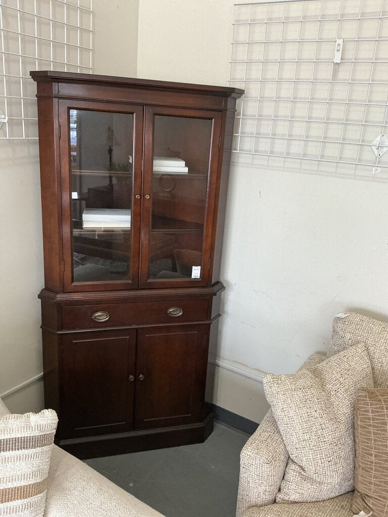 Cherry Corner Cabinet