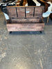 Wood Chest W/ Metal Legs