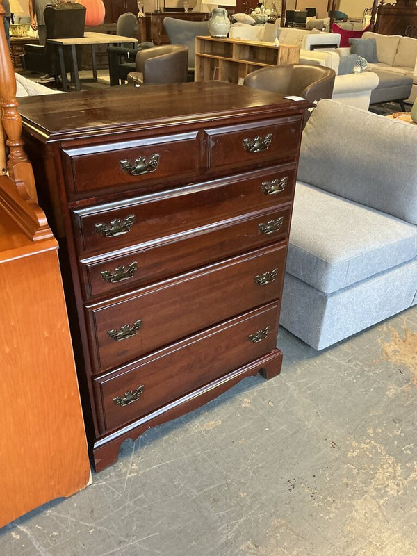 Dark Stain Chest of Drawers