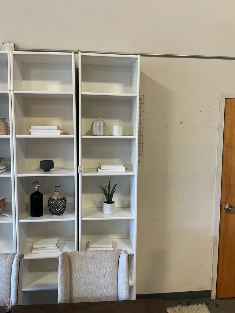 White Bookcase (Pair)