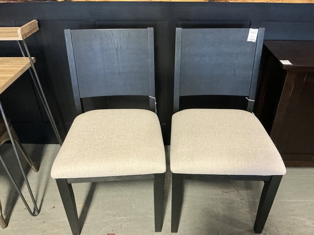 Boho Dining Chair- Black (Pair)