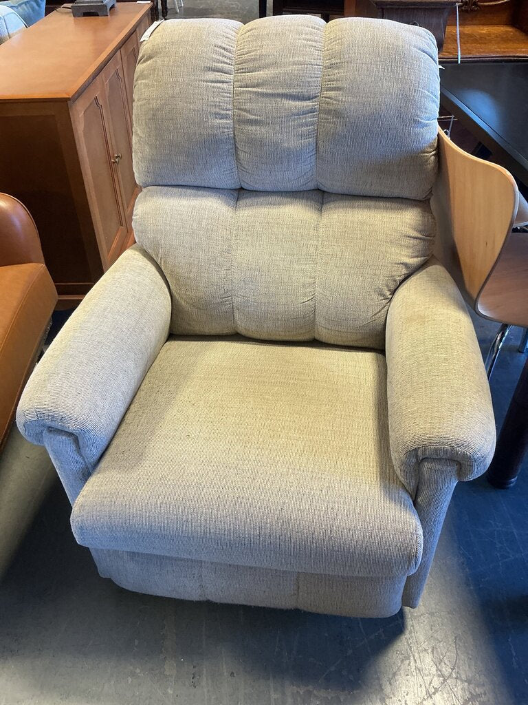 Grey Manual Recliner