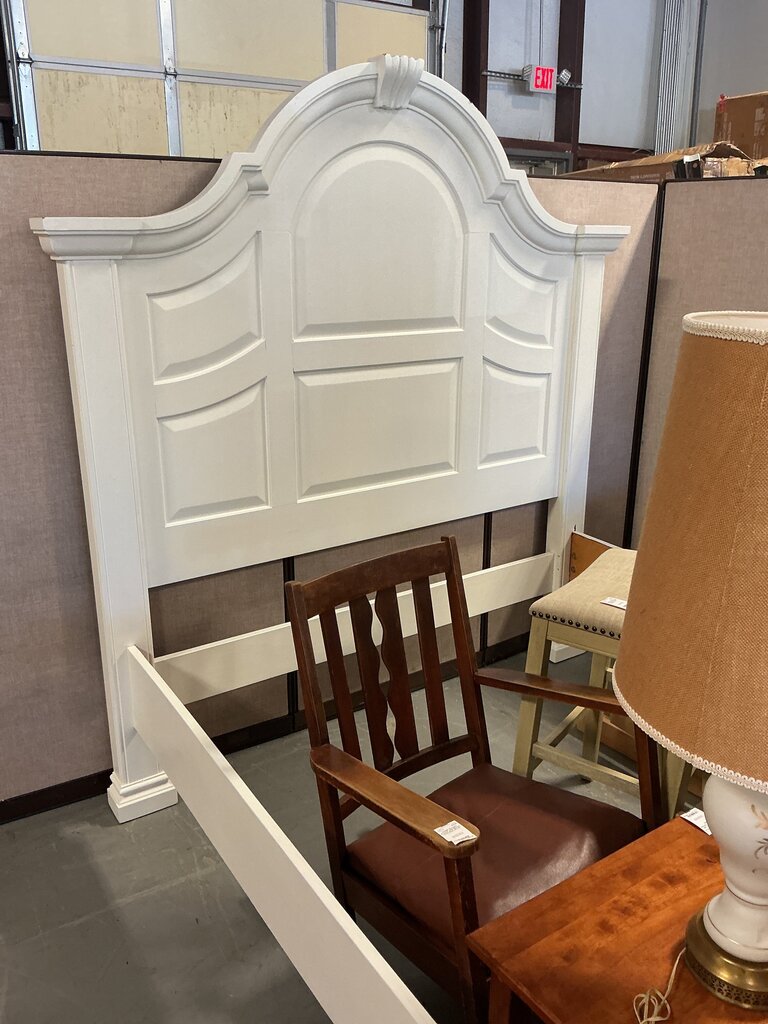 White Queen Bed