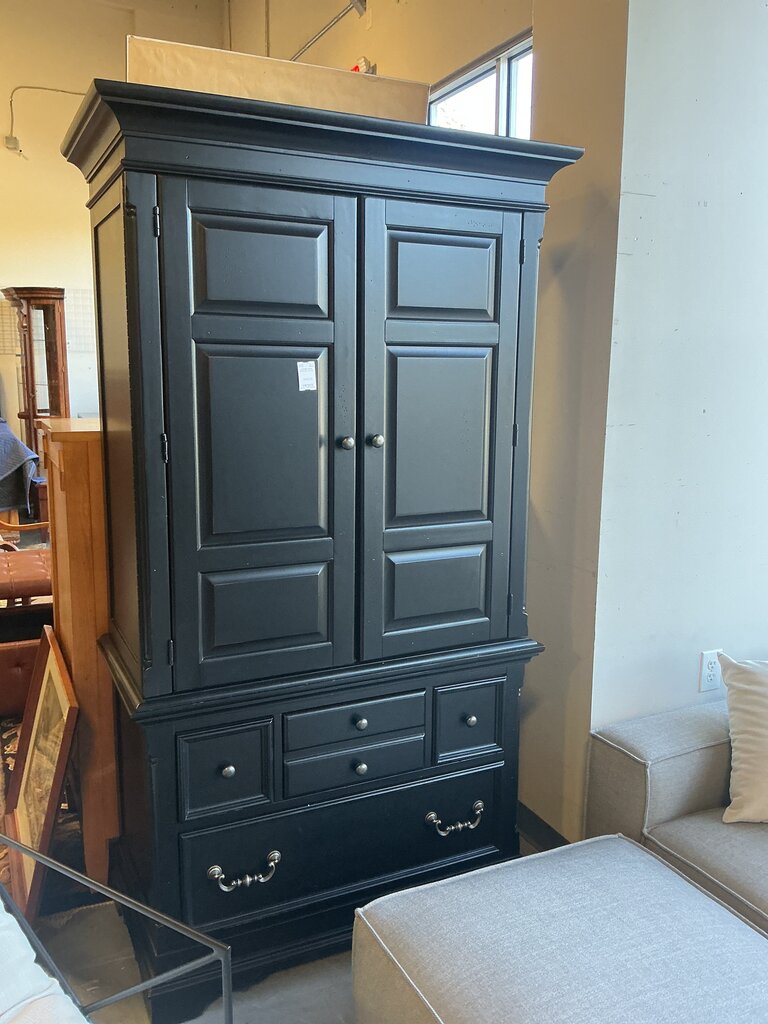 Black Wardrobe Cabinet