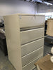 White Filing Cabinet W/ Key- Hon 64.5"(H) x 36"(W) X 18"(D)